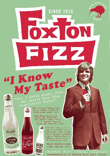Foxton Fizz Pool Room Poster